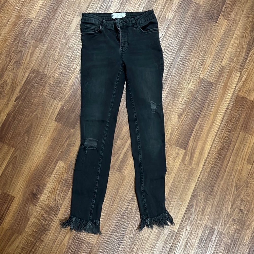 Free People Black Jeans